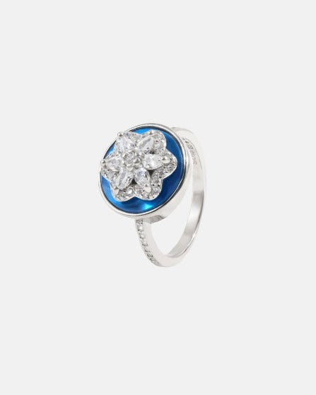 Sterling Silver Stunning Star Shape Ring for Elegant Style