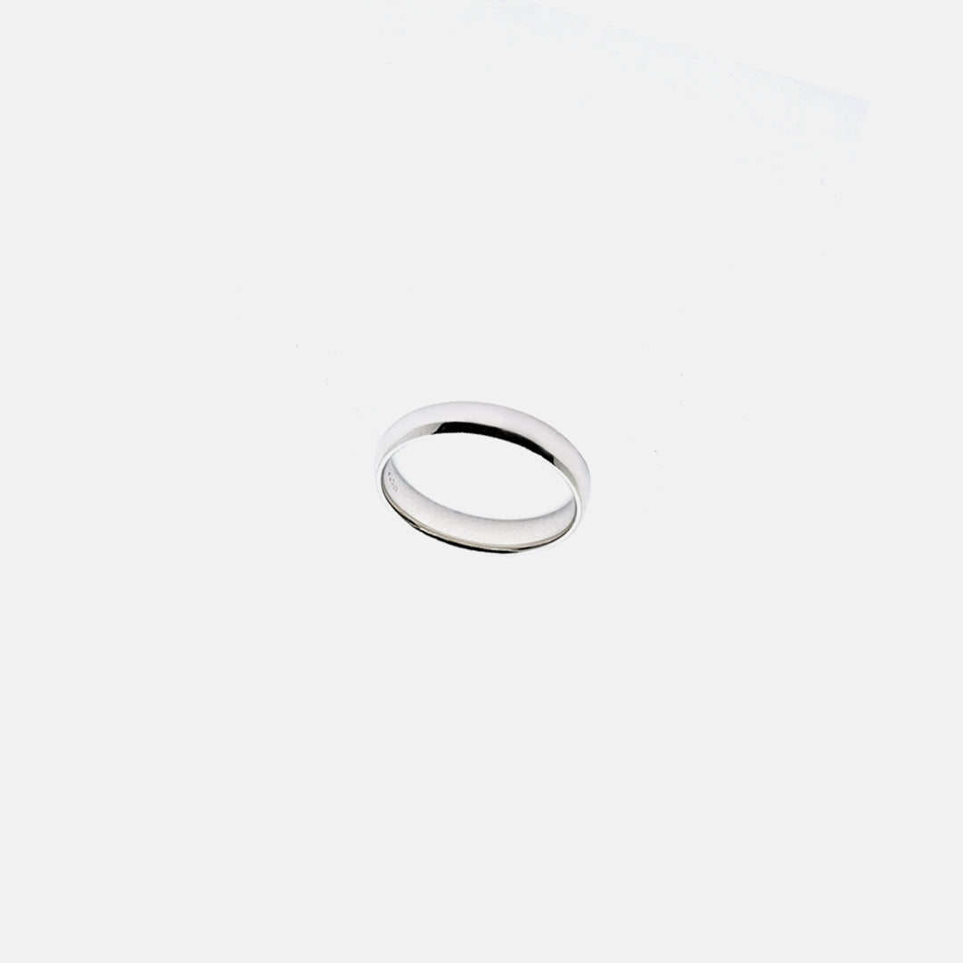 PLAIN BAND RING 4 MM