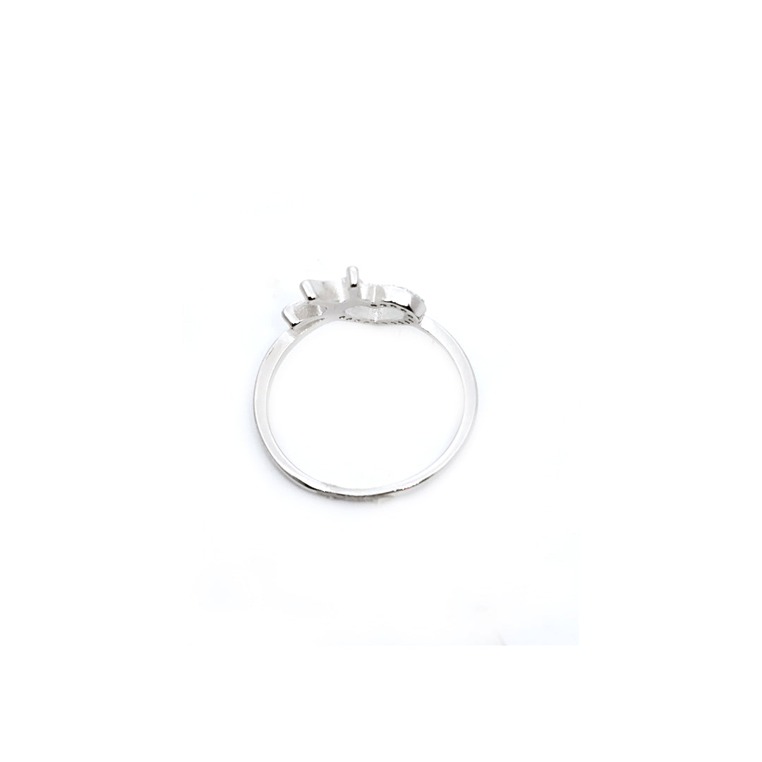 Swarovski Shine croun on heart shape L.CZ Ring