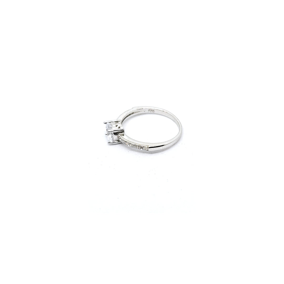 Timeless Solitaire CZ Ring