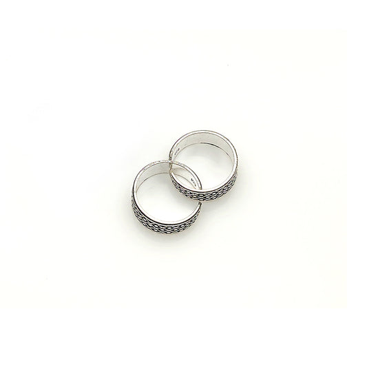 adjustable Silver Toe Ring