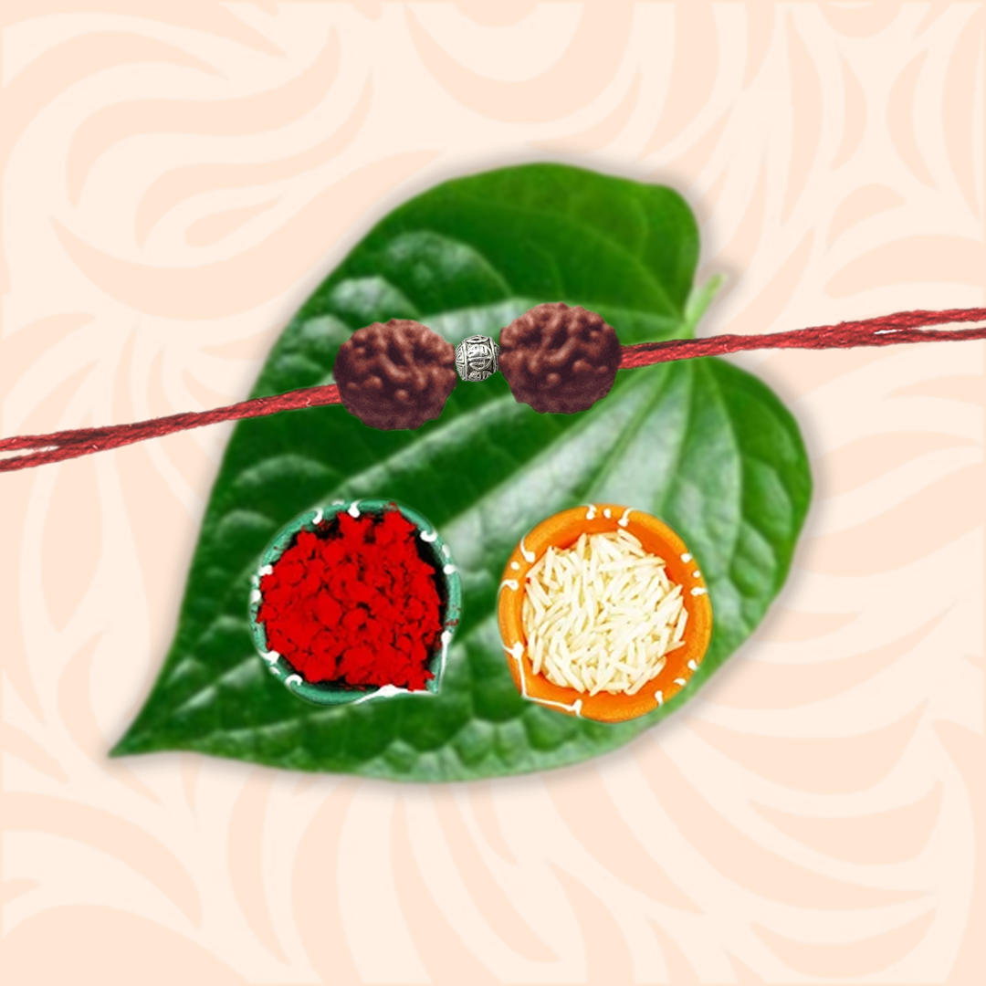 Rudraksh Grace Rakhi Bracelet