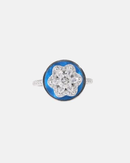 Sterling Silver Stunning Star Shape Ring for Elegant Style