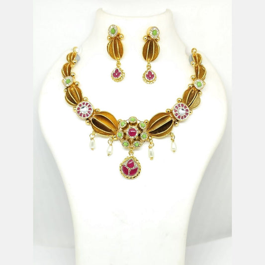 Antique necklace set