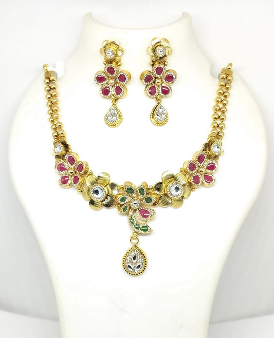 Antique necklace set