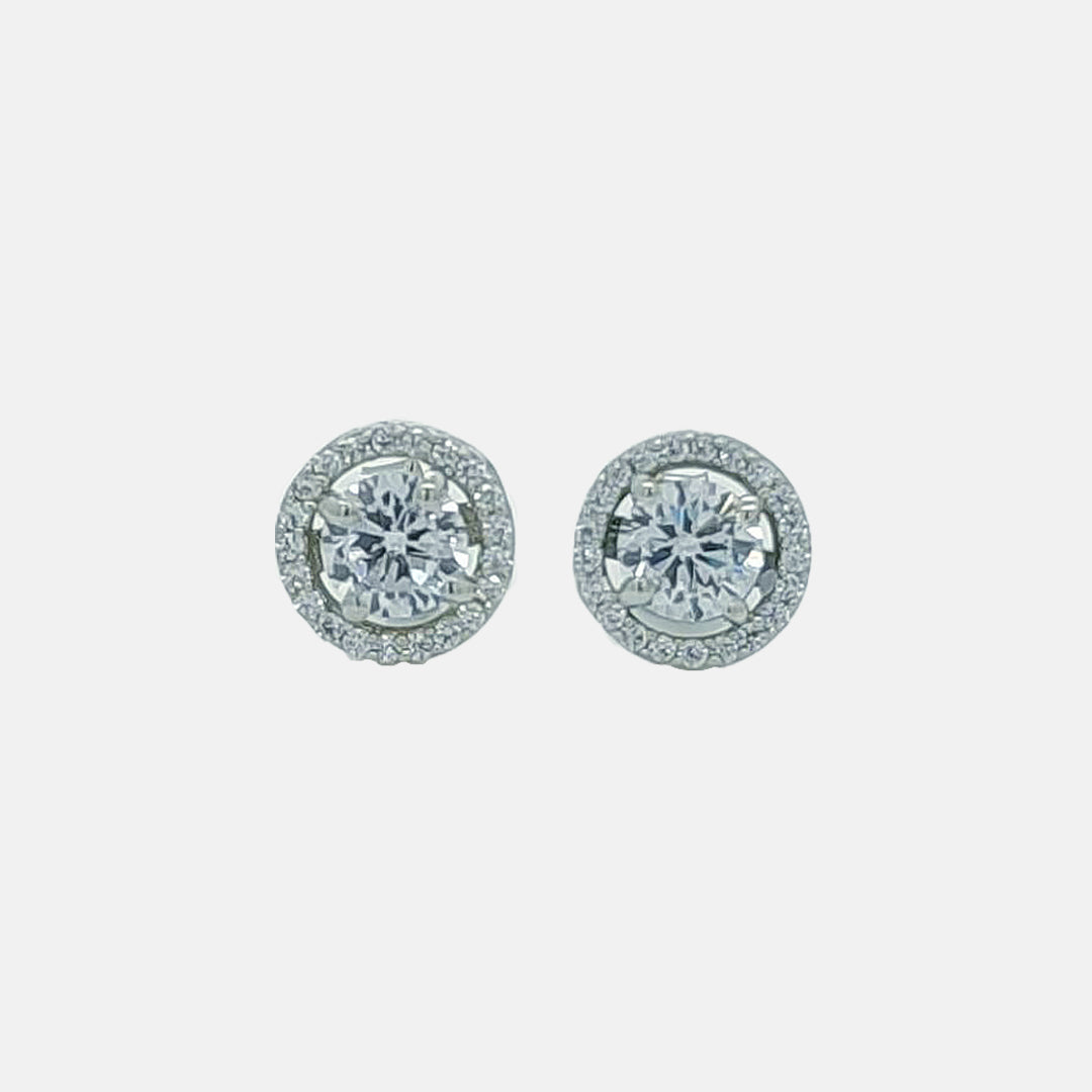 Sterling silver solitaire pendant set with pure 925 silver