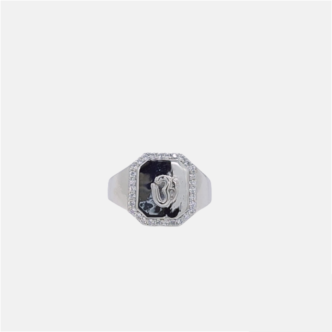 Ring God Om - Exquisite Spiritual Accessory for Your Finger