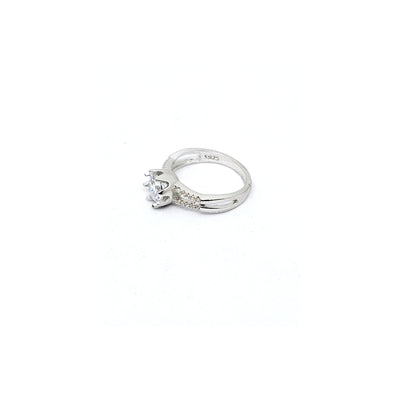 Royal Solitaire CZ Ring