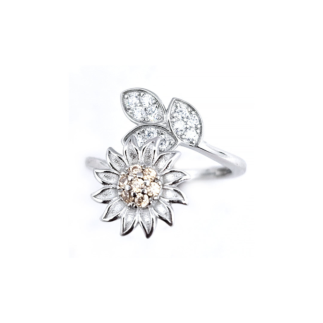 Hawaii Flower Adjustable Ring