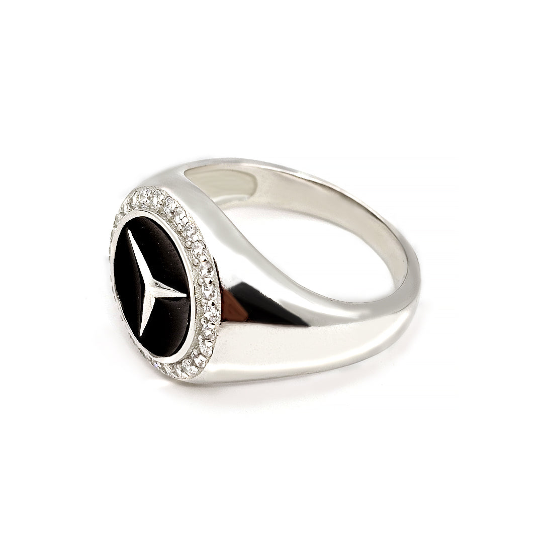 Men's Ring Logo Ring Mercedes