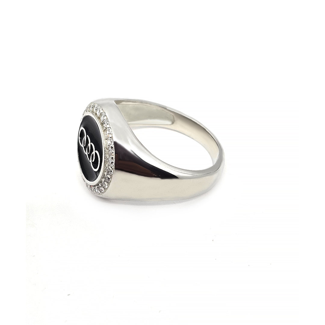 Men's Ring Logo Ring Audi