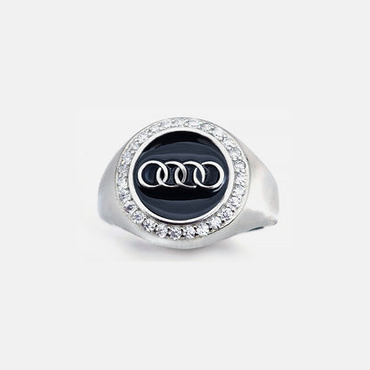 Men's Ring Logo Ring Audi