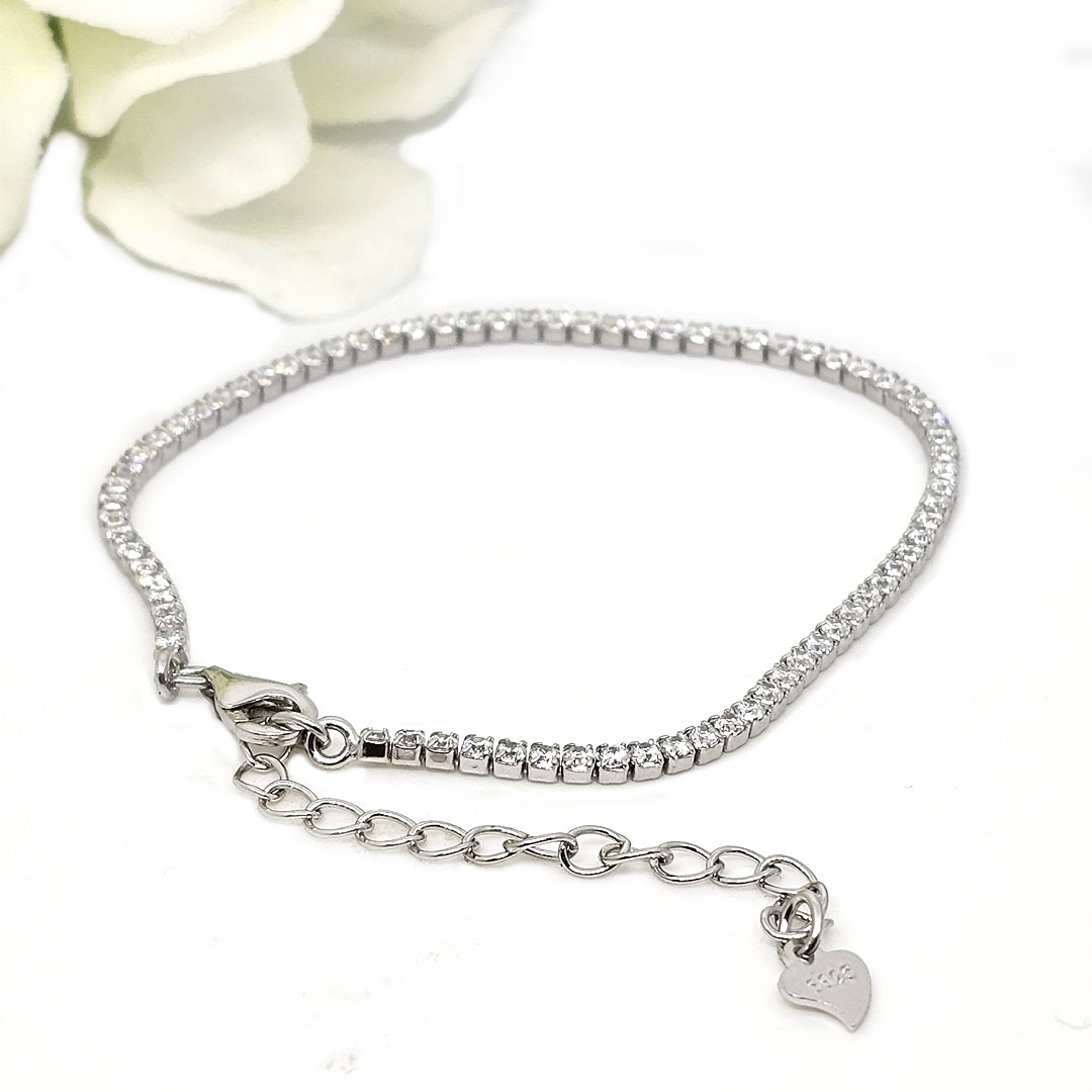 Celestia Dainty Tennis Bracelet
