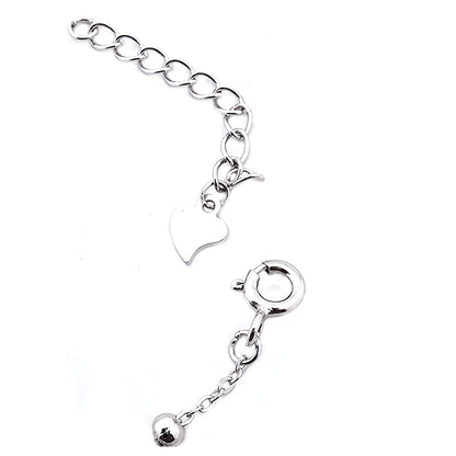 Loose Light Wt Love Heart Bracelet