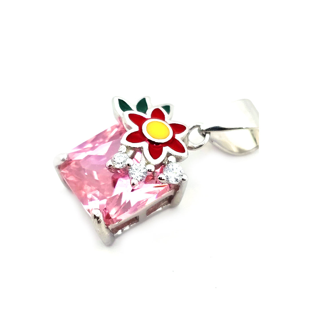 Pendent-Set Flora Pink