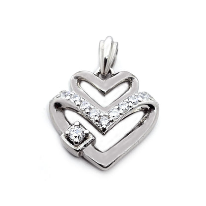 light wt pendent-set heart