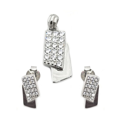 light wt earrings or tops rectangle shape