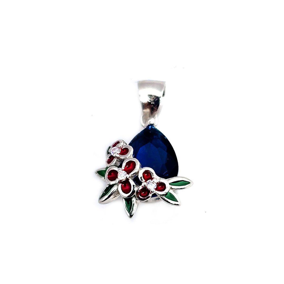 Pendent-Set Flora Blue