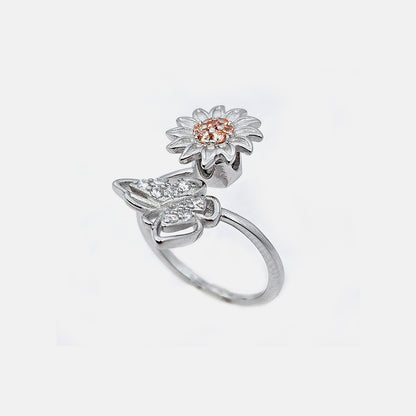 Hawaii Flower Adjustable Ring