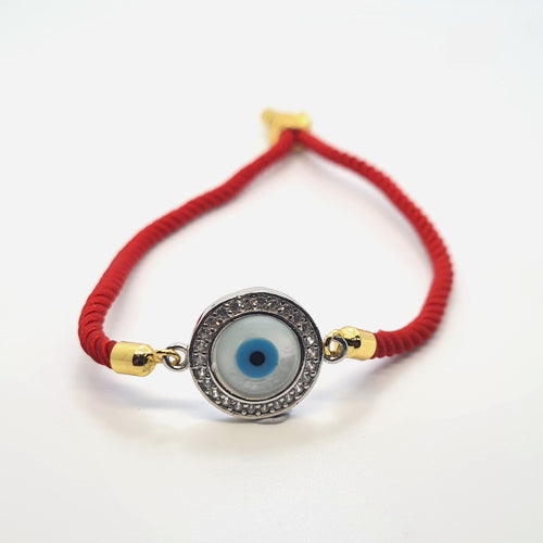 Rakhi evil eye bracelet - tglsreb012 - Front