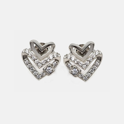 light wt earing or tops heart shape