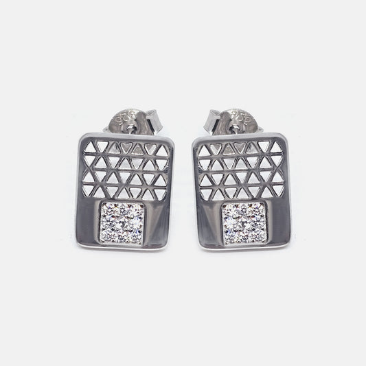 light wt earrings or tops square shape