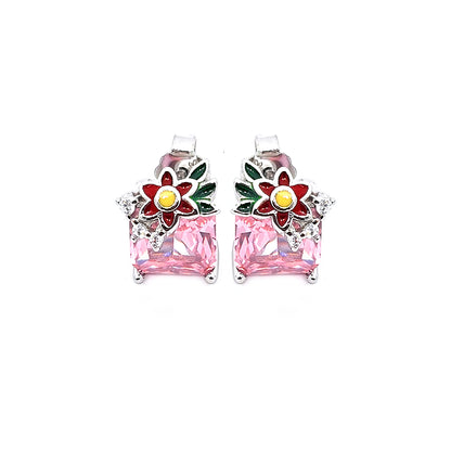 Pendent-Set Flora Pink