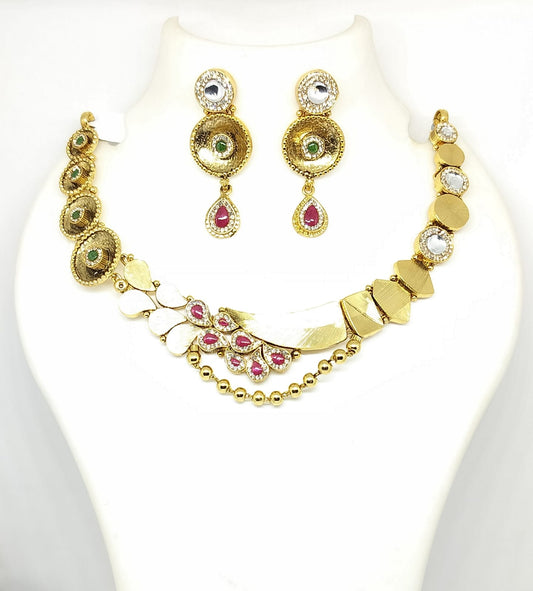 Antique necklace set