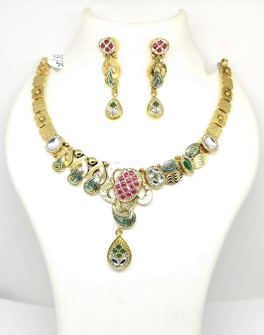 Antique necklace set