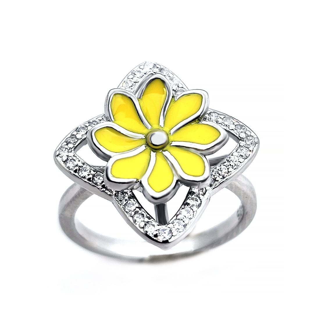 hawai ring yellow flower