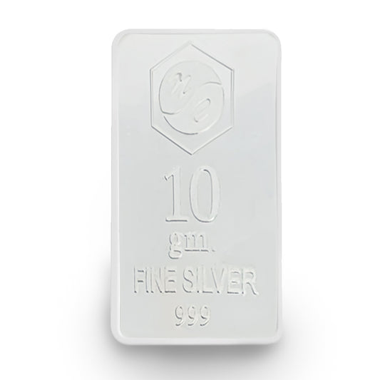 10g Silver 999.9 Coin & Bar