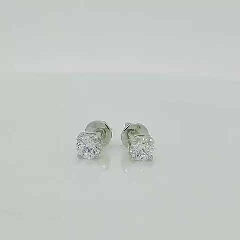 Stellar Stone 92.5 Silver Stud Earrings – Vama Jaipur