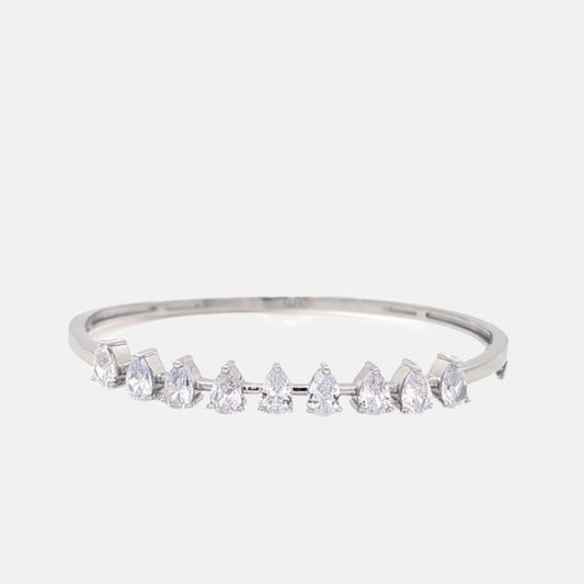 Pear Shape Solitaire Bracelet