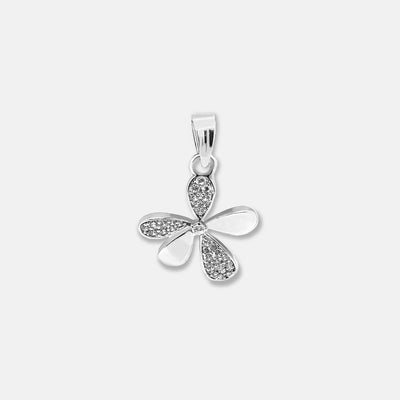92.5 Sterling Silver Solitaire Pendant - Timeless Elegance